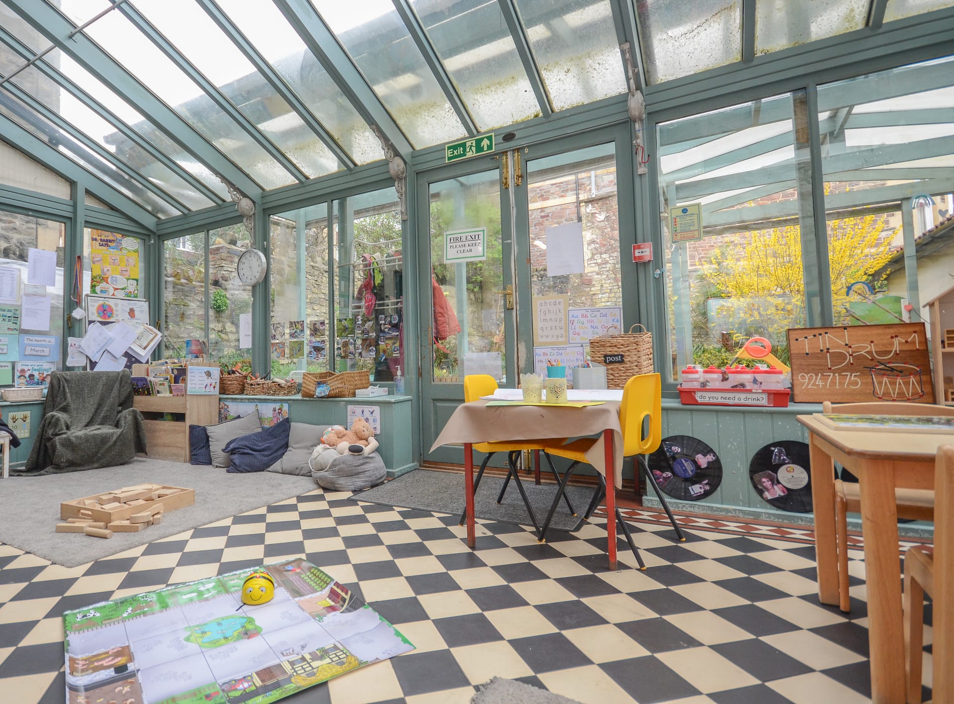 Ages & Rooms Tin Drum Nursery